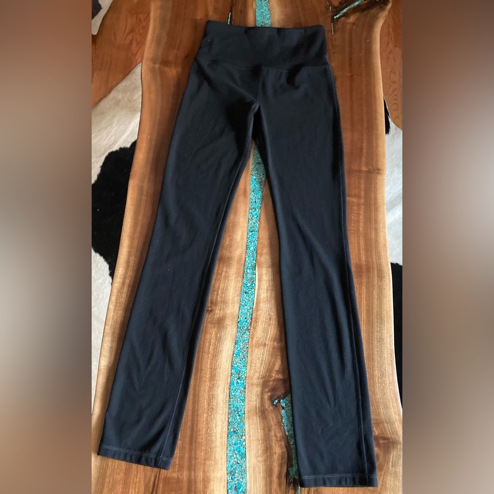 Athleta black legging pants.  Size small